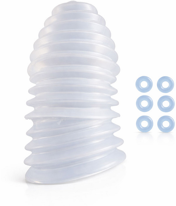 반투명 드릴 먼지 분진 커버 그라인더 집진컵, 3개