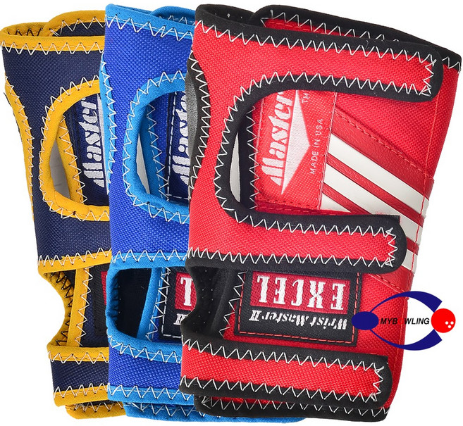 [마이볼링] 수입 리스트 마스터II 엑셀 / 볼링아대 볼링용품, 레드/S(오른손볼러용)