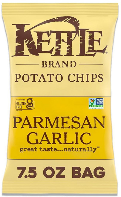 케틀 브랜드 감자칩 팜스탠드 랜치 케틀칩 7.5온스, 7.5 Ounce (Pack of 1), Parmesan Cheese, 1