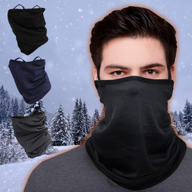 메이저스포츠 남녀공용 겨울 귀걸이형 방한 넥워머 목도리