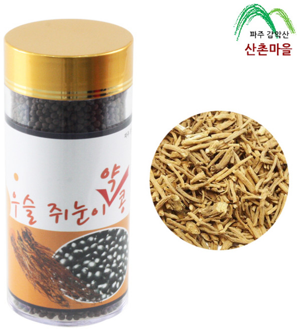 산촌마을 우슬 쥐눈이콩 청국장환 250g, 2개