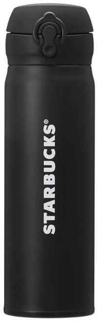 스타벅스 스벅 핸디 스텐물병 텀블러 매트 블랙 500ml (2023년 모델), 1개