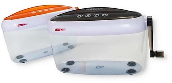 사무실 수동세단기 라미에이스 문서세단기 JL021N 블랙 수동문서세단기 용지 핸드세단기