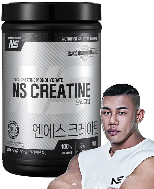 NS 크레아틴 모노 하이드레이트, 1개, 300g