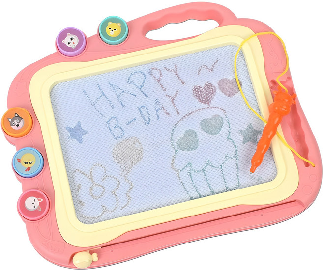 유니버스 자석스케치 보드, 분홍, 1개