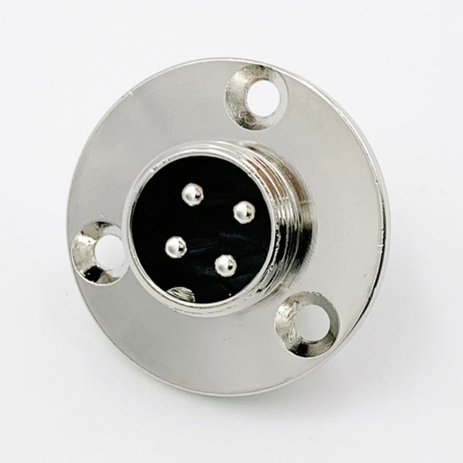 써큘러 커넥터 K-16-4R 항공잭 항공단자 16mm 4P 국산, 1개