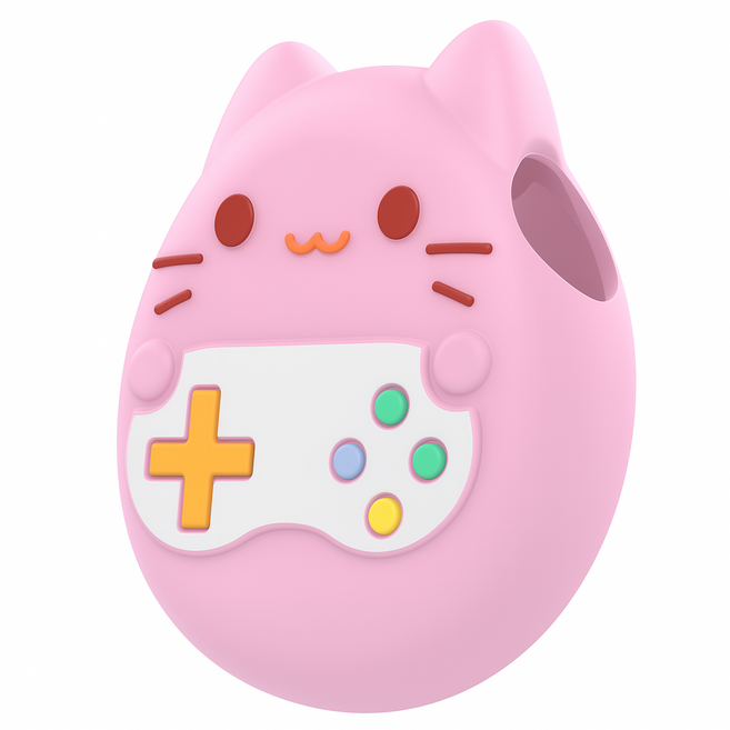 다마고치 파라다이스 케이스 아임펄슨, 핑크 아임펄슨 다마고치 파라다이스 고양이 전용 케이스, 1개