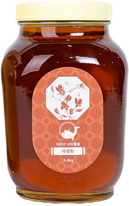 지리산 낙타벌꿀 꿀 야생화 사양 벌꿀, 2.4kg, 1개