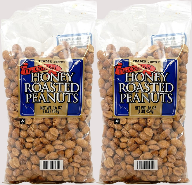 트레이더조 오리지널 허니 로스티드 피넛 454g 2개
