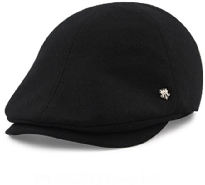 겨울 중년 남성 보카시 울 50 귀달이 헌팅캡 신사 모자