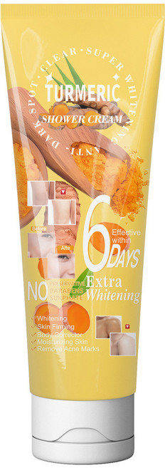 180g 薑黃生薑磨砂膏 深層去角質 保濕柔嫩肌膚 角質磨砂膏, 1個, 180g薑黃海鹽磨砂膏