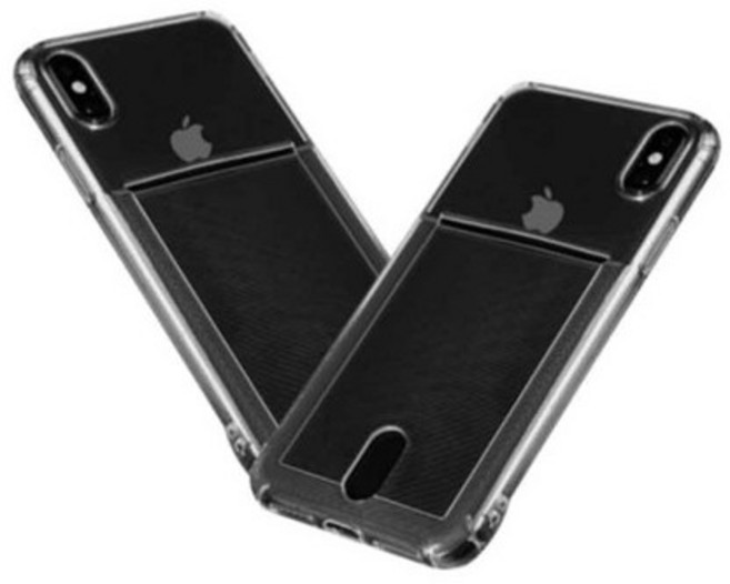 1+1 쿠션 투명 카드범퍼 케이스 아이폰/갤럭시 시리즈