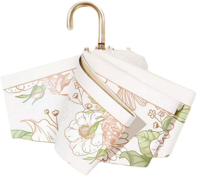 빅무드 로맨틱 5단 우산 겸용 양산 경량 암막 우양산 8K