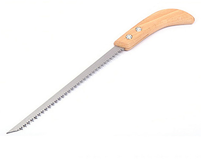 미란다 나무손잡이 미니 쥐꼬리톱 185mm, 1개