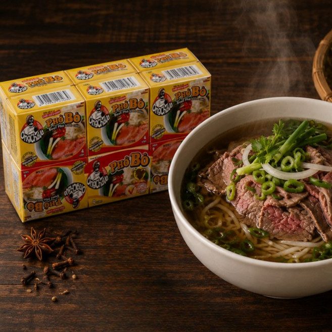 베트남 포보 큐브 비프스톡 Pho Bo 육수큐브 쌀국수 육수 조미료 훠궈 샤브샤브용, 12개, 75g