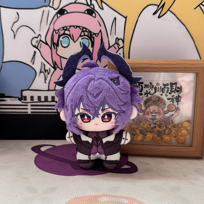 [원신] 콜롬비나 플린스 두린 봉제인형 펜던트 열쇠고리 솜인형 굿즈 10cm