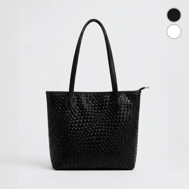 베이직365 데일리 스퀘어 A4 호보 숄더백