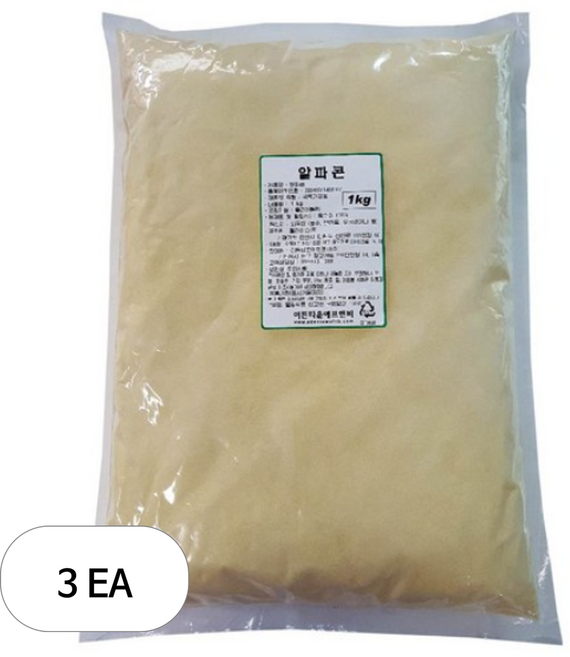 이든타운 볶은 알파콘, 1kg, 3개