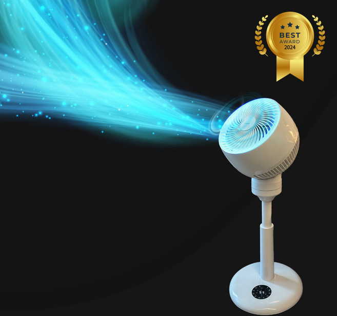 유엔아이맥스 360도 써큘레이터 선풍기 스탠드형 리모컨