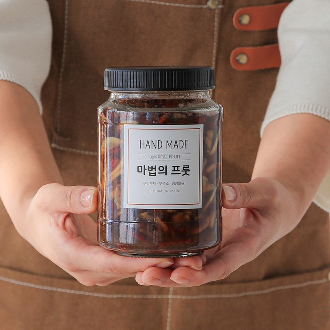꿀 배도라지 대추생강청 500g 저당 수제청 과일청 목 기관지 좋은차, 1개, 500ml