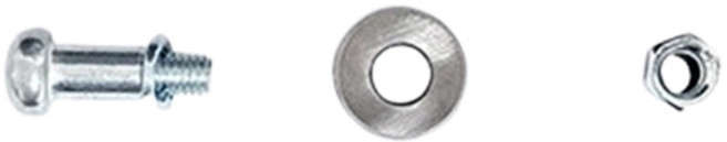 리벤토 RTC-300D RTC-400D RTC-600D호환 타일 절단기 교환용 커터날 볼트 원형칼날 너트, 1개