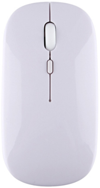 UB 휴대용 슬림 블루투스 무선 마우스, UB-BM1, 화이트