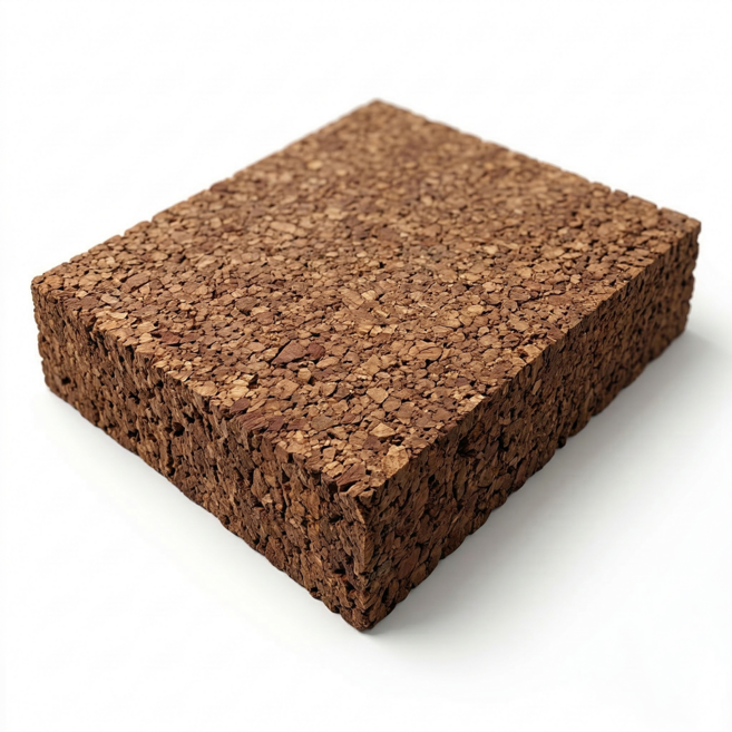 테라보드 탄화코르크 백스크린보드 두께 75T, 15x45cm, 1개, 짙은갈색
