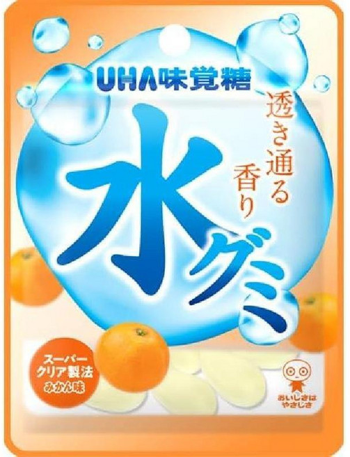 UHA 미각장 수 워터 구미젤리 귤 40g x 10봉지, 기본