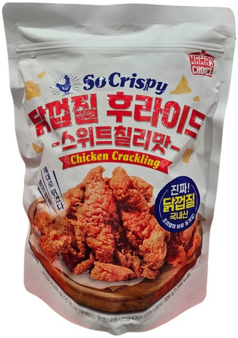 마마스초이스 바삭한 닭껍질 후라이드 200g, 1개
