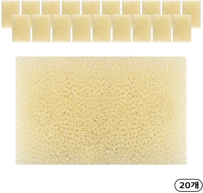 크린라이프 휠타수세미 20P, 2세트, 10개