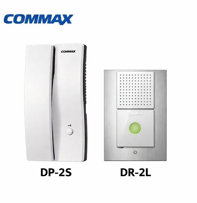 코맥스 2선식 인터폰 현관 도어폰 세트 DP-2S + DR-2L (자가설치), DP-2S/DR-2L