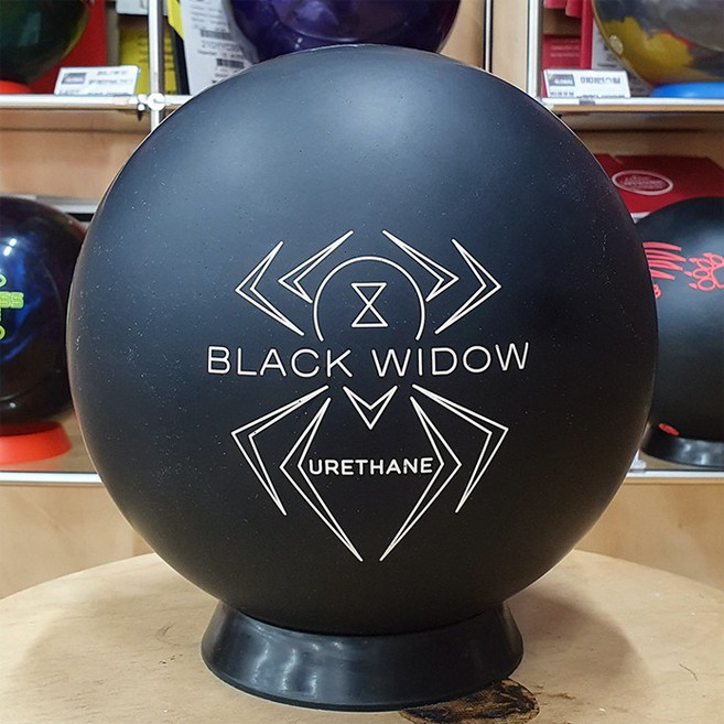 *재입고*[정품공인구]햄머 블랙위도우 블랙 우레탄 사은품(양면가죽볼타올 볼크리너 시소백 퍼프볼)*제주볼러스몰*, 13파운드, 1개