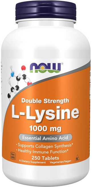 나우푸드 L-리신 1000mg 타블렛, 250정, 1개