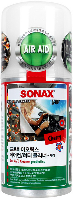 소낙스 에어컨 히터 클리너 체리 1입 단품