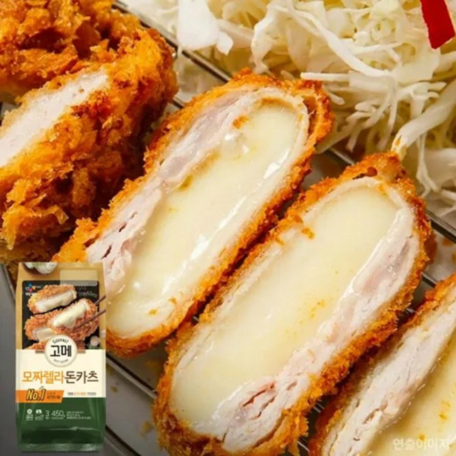 고메 모짜렐라 돈카츠, 450g, 1개