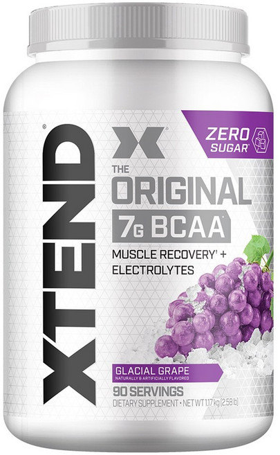 엑스텐드 더 오리지날 7G 머슬 리커버리 + 일렉트롤리츠 글레이셜 그레이프, 1개, 1.17kg