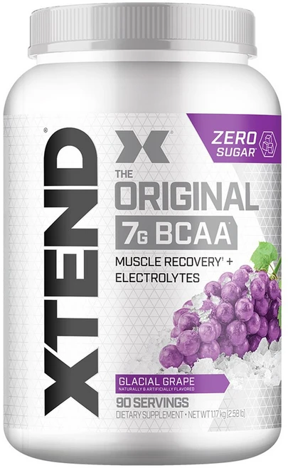 엑스텐드 더 오리지날 7G 머슬 리커버리 + 일렉트롤리츠 글레이셜 그레이프, 1개, 1.17kg - 쿠팡