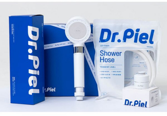 [닥터피엘 선물세트] 아토샤워헤드 + 버블세면대 필터 + 에코 샤워호스 화이트 2m, 상품만 배송