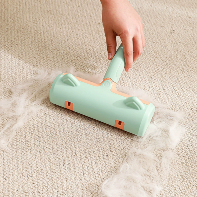 고양위들 반려동물 털 제거기 돌돌이, 1개, 민트