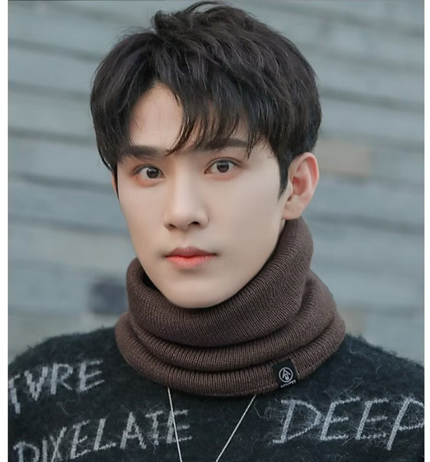 WINTER 雙層加絨保暖圍脖