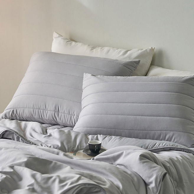 에메르 알러제로 다운필 슬로안 누빔 베개커버 2개세트