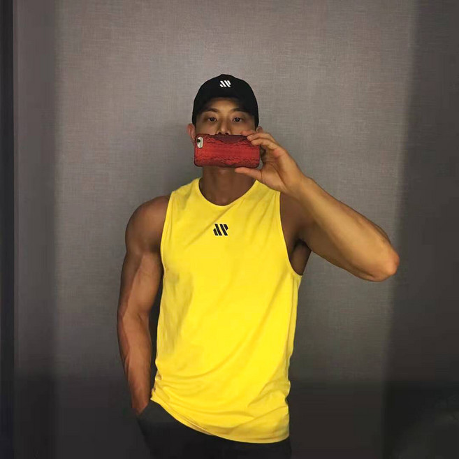 베씨 남성 어메리칸 헬스 민소매 나시 머슬 짐 남자 상의 머슬핏 짐웨어 운동 여름