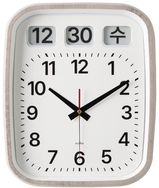 플라이토 이잉크 캘린더 플립 달력 인테리어벽시계, 마블