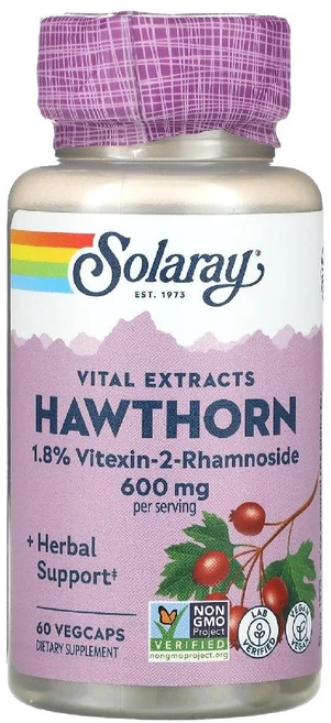 솔라레이 바이탈 추출물 호손 300mg 60베그캡, 60정, 1개 - 쿠팡