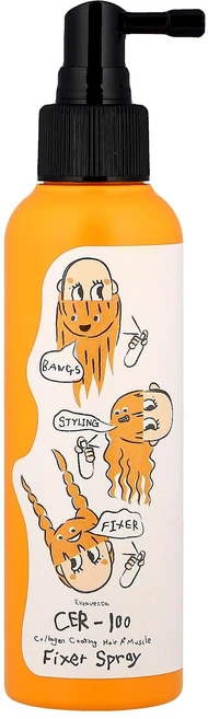 엘리자베카 세르-100 콜라겐 코팅 헤어 A+ 머슬 픽서 스프레이 150ml (5.07 fl oz) EZV-25351 - 쿠팡