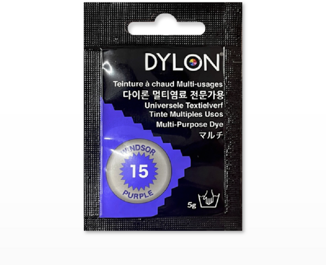 DYLON 다이론 멀티염료 옷염색, 15 윈저 퍼플