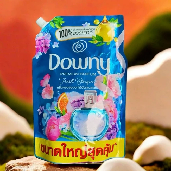 태국 다우니 섬유유연제 멀베리 향 소프트 케어 1L 자스민 정전기 오리지널 솔루션 방지, B. 1000g, 1개 - 쿠팡