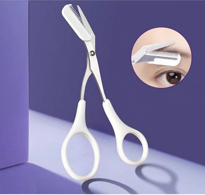 미용 눈썹 숱가위 눈썹정리 눈썹다듬기 neo324, 1개