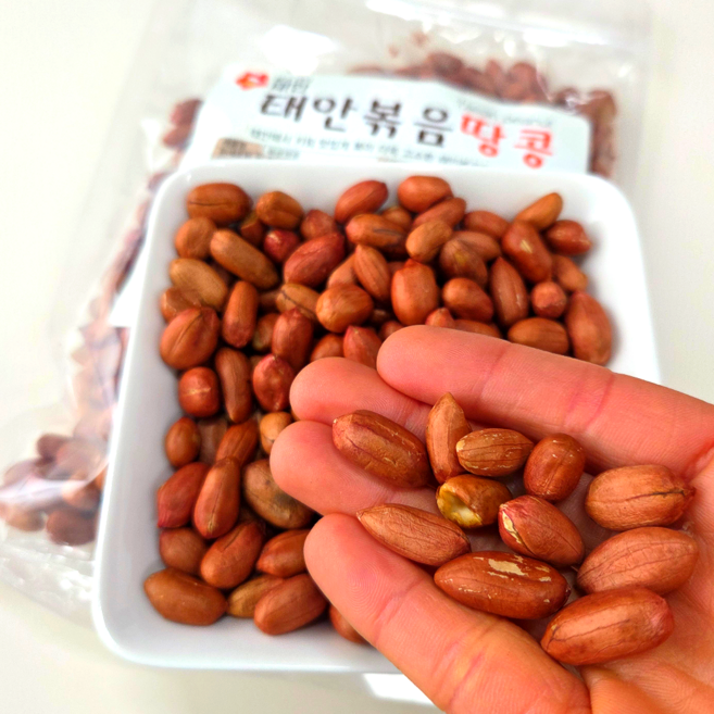 국산 볶음 땅콩 태안 햇땅콩 500g, 1개