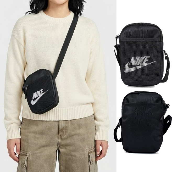 나이키 헤리티지 크로스백 스몰 아이템백 작은 미니 핸드폰 가방 산책 남녀공용 여행 가벼운